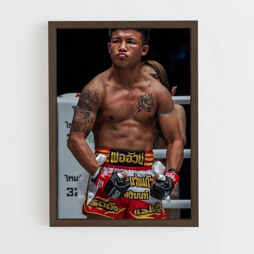 Poster Jitmuangnon Mantra – affiche MMA (vue 5)